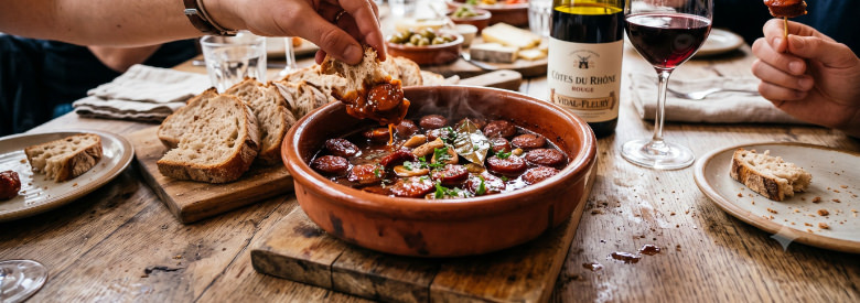 Chorizo al vino&nbsp;: recette au vin rouge et accord parfait