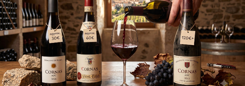 Prix du Cornas&nbsp;: combien coûte une bouteille&nbsp;?