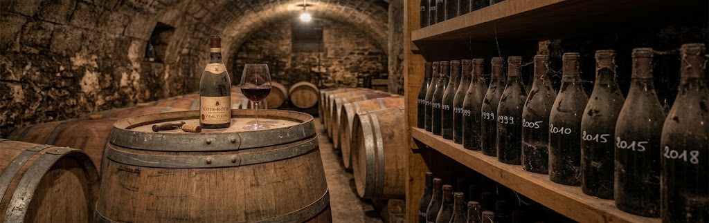 Côte-Rôtie : un grand vin de garde, du terroir à la cave