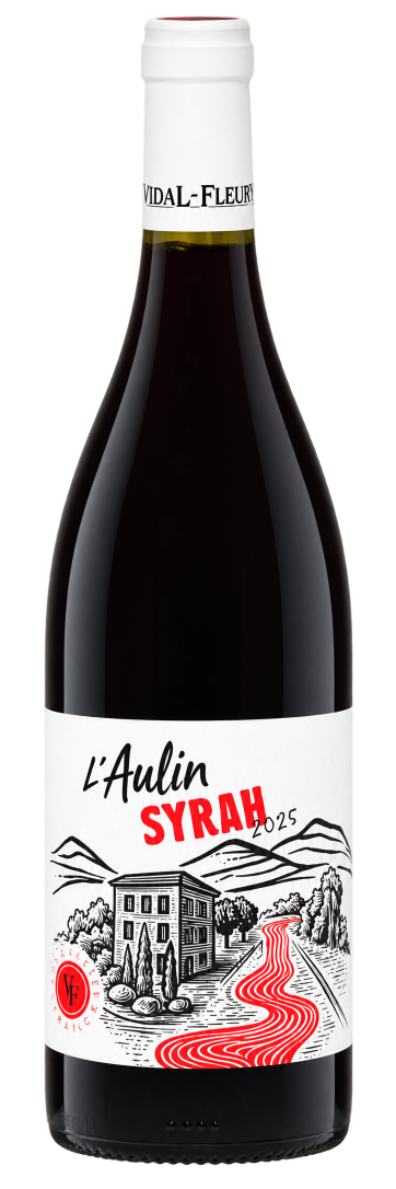 bouteille L'aulin - 100% Syrah Bio - Vidal Fleury