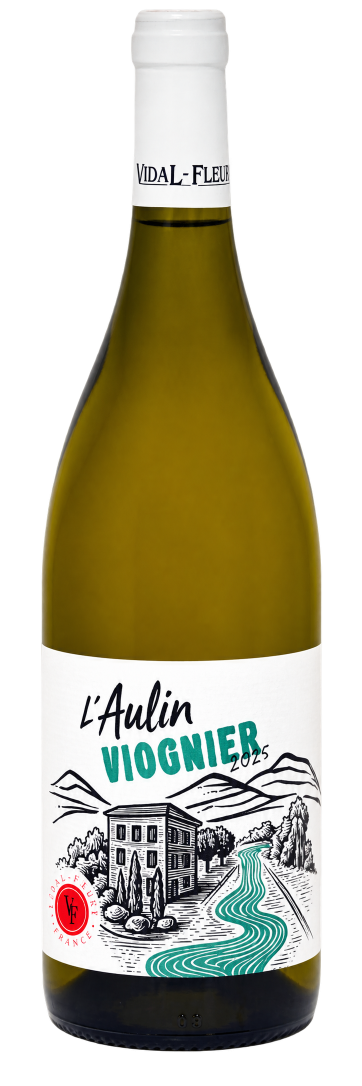 bouteille L'aulin - 100% Viognier Bio - Vidal Fleury