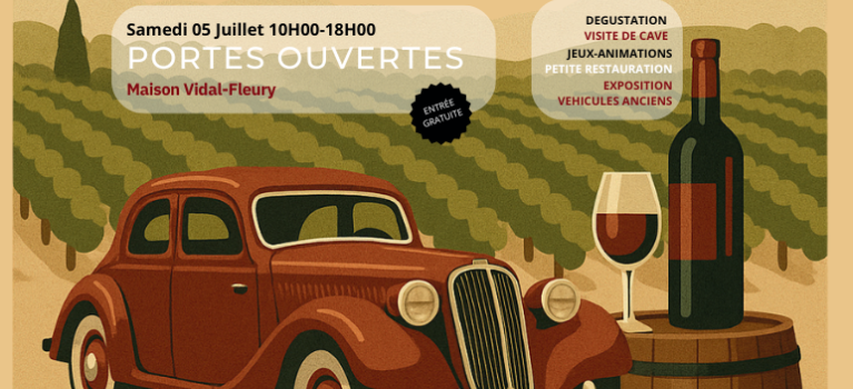 Vidal-Fleury Portes Ouvertes juillet 2025