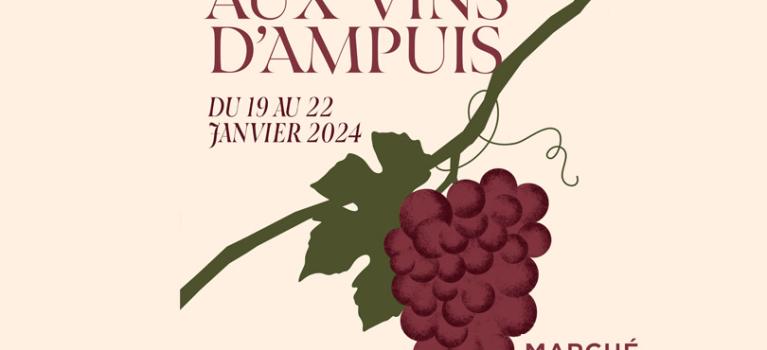 Affiche Mobile Marche aux vins ampuis 2024
